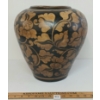 Image 1 : FLORAL MOTIF TERRACOTTA POT 