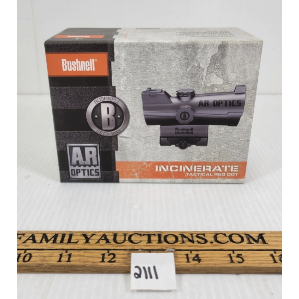 BUSHNELL AR OPTICS INCINERATE RED DOT SIGHT