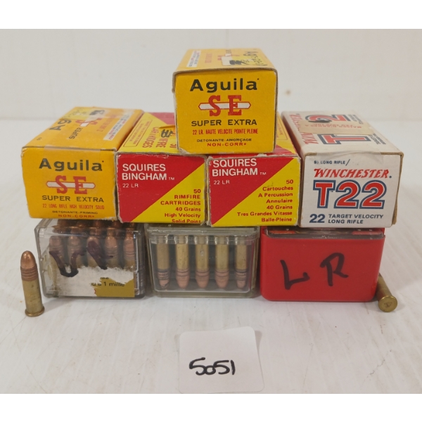 AMMO: 500X MIXED .22 LR - 40GR - SP