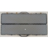 Image 3 : HARD LONG GUN CASE W/ BRASS LATCHES - FOAM INTACT