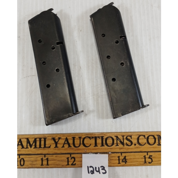 LOT OF 2 - COLT .45 AUTO MAGS