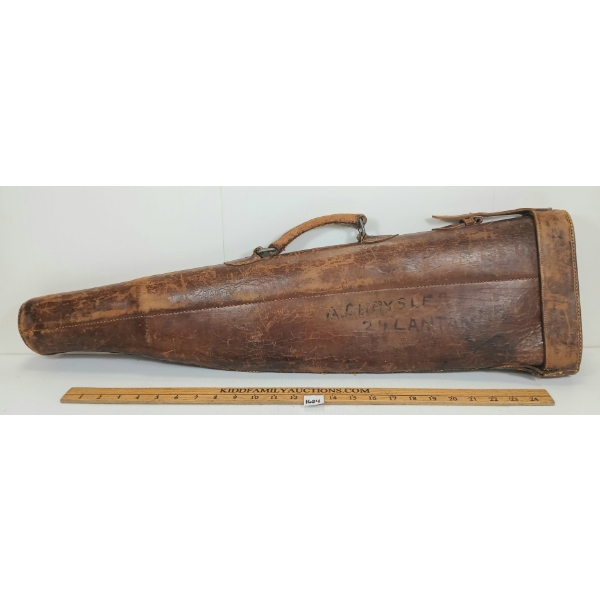 LEATHER LEG OF MUTTON CASE