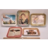 LOT OF 5 - COCA-COLA TRAYS