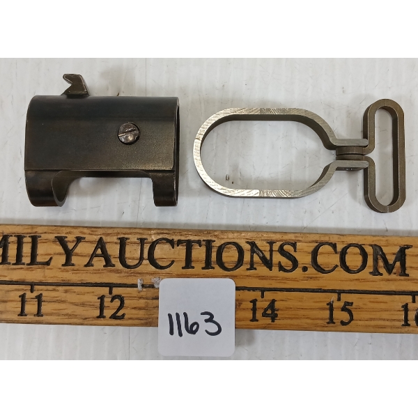 LOT OF 2 - SAVAGE 1899 MONTREAL HOME GUARD FRONT & REAR BAND