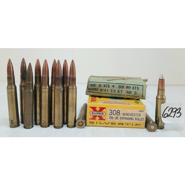 AMMO: 28X MIXED .308WIN & 8MM