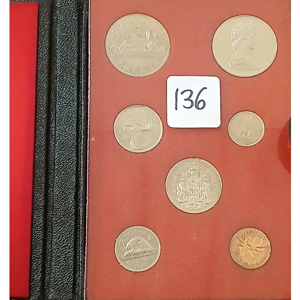 1972 RCM DOUBLE DOLLAR PROOF SET