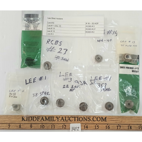 LOT OF 10 - ASSORTED SHELL HOLDERS