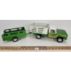 Image 2 : NYLINT FARMS PRESSED STEEL PICK UP TRUCK W/ TRAILER