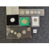 Image 1 : LOT OF 5 - CDN COINS SETS, 25 CENT, 1980 SUSAN ANTHONY DOLLAR, ETC. - INCL 1970 - 1998