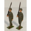 Image 3 : LOT OF 2 - BRITAINS SOLDIERS LEAD FIGURES - NO. 267 U.S. INFANTRY & 1301 U.S. ARMY BAND