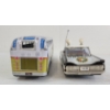 Image 5 : LOT OF 2 - TIN FRICTION POLICE CAR & CONTINENTAL TRAILWAYS BUS