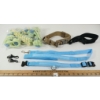 Image 1 : LOT OF 4 - DOG COLLARS, LEASH & TOYS - AS NEW