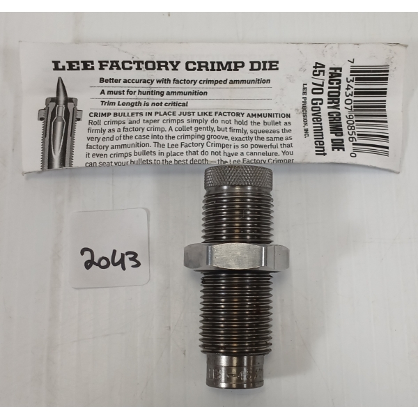 LEE .45-70 GOVT FACTORY CRIMP DIE