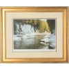 Image 1 : "ALONG THE CASCADES" BY KEN DANBY - FRAMED LITHOGRAPH