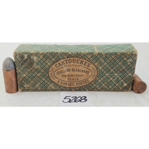 AMMO: 24X FRENCH 12MM - PIN FIRE