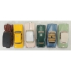 Image 4 : LOT OF 6 - ERTL & SOLIDO DIECAST MODELS - 1950 CABRIOLET, 1959 CHECKER CAB, WOODY STATION WAGON, ETC