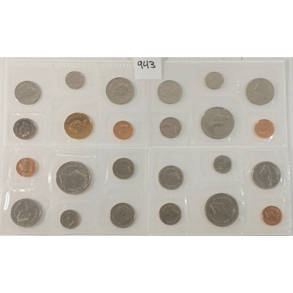 LOT OF 4 - 1983, 1986, 1987 & 1994 RCM PROOF SETS