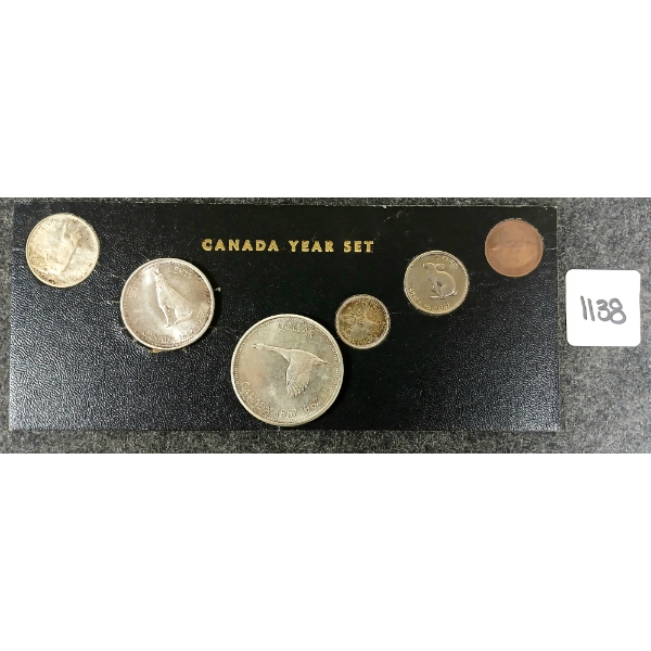 1967 CDN PROOF SET - CANADIAN GOOSE