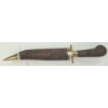 Image 5 : INDIAN CARVED DAGGER W/ SCABBARD