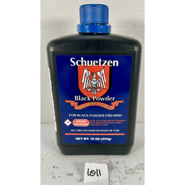 POWDER: 1 LB SCHUETZEN FFFG BLACK POWDER
