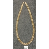 Image 2 : 10K GOLD FLAT CUBAN LINK NECKLACE