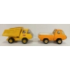 Image 3 : LOT OF 2 - TONKA PRESSED STEEL BEDFORD DUMP & PICKUP TRUCKS