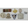 Image 1 : LOT OF 7 - MISC WWII GERMAN INSIGNIA