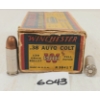 Image 1 : AMMO: 50X WINCHESTER SUPER SPEED .38 AUTO COLT - 130GR - FULL PATCH