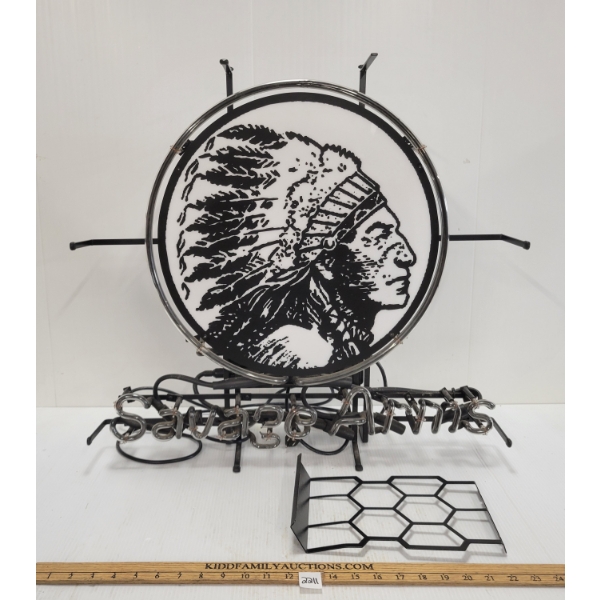 SAVAGE ARMS NEON LIGHT UP SIGN