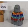 Image 3 : BEADED FIGURE BY ALICE AKAMMUK - BEAD & STONE