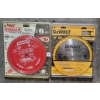 Image 1 : LOT OF 2 - DEWALT & FREUD 10IN BLADES - AS NEW
