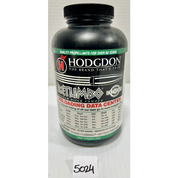 POWDER: 1 LB HODGDON RETUMBO