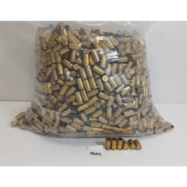 BRASS: QTY OF MIXED 9MM - 26.5LBS