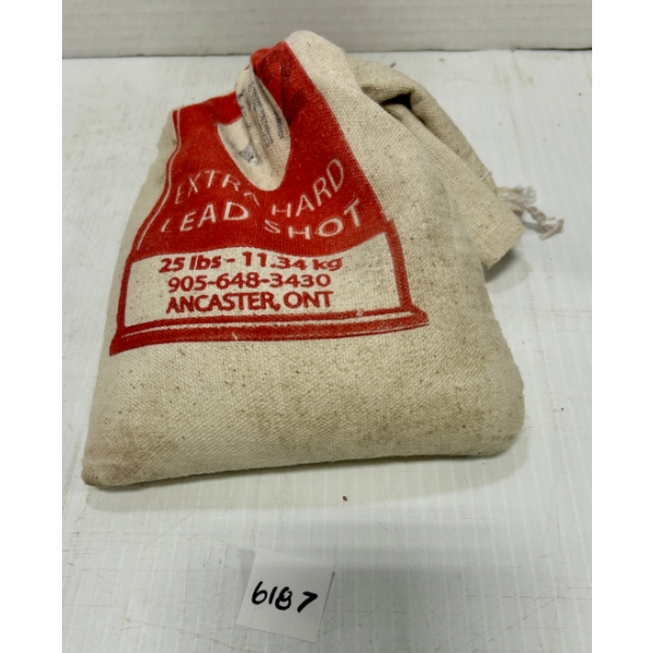 SHOT: 11.75 LB NO 7.5 LEAD SHOT