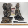 Image 1 : JOB LOT - TREE STAND UMBRELLAS, BRACKETS & BIG MAN'S CAMO SAFETY HARNESS