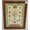 Image 1 : 1837-1901 SELECTED CDN COINAGE OF VICTORIA - FRAMED