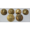 Image 2 : JOB LOT - UNIFORM BUTTONS - ROYAL WEST AFRICA FRONTIER FORCE, MADRAS PIONEERS, ETC