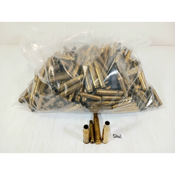 BRASS: QTY OF MIXED BRASS - INCL .6.5X54 .307 WIN, .30-06 SPRG, ETC - 8.0LBS 
