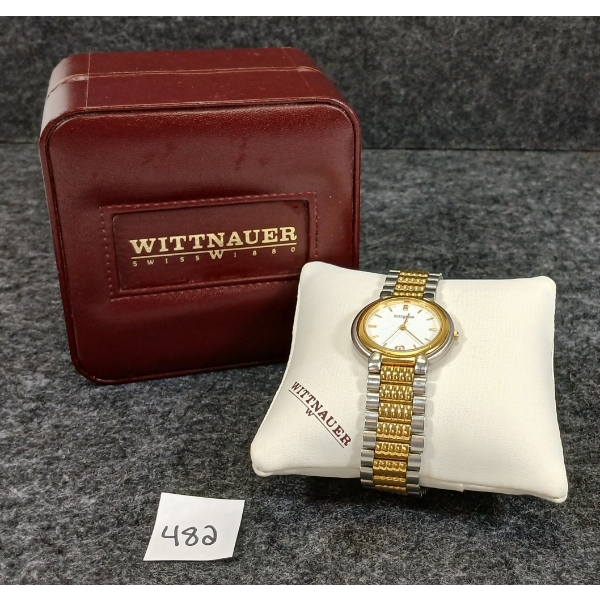 WITTNAUER SWISS 8 DAY WRIST WATCH