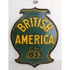 Image 1 : BRITISH AMERICA A.D. 1833 SST SIGN
