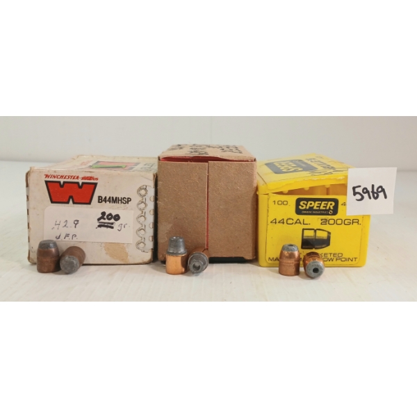 BULLETS: 146X SPEER & WINCHESTER .429 DIA JACKETED