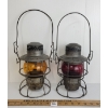 Image 3 : LOT OF 2 - CNR RAILWAY LANTERNS 