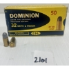 Image 2 : AMMO: 50X CIL .32 S&W - 85 GR LRN