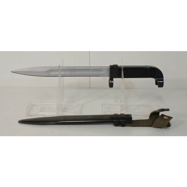 EAST GERMAN FIRST MODEL AK47 BAYONET W/ SCABBARD