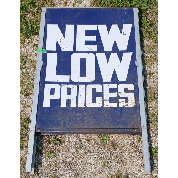 NEW LOW PRICES - SANDWICH SIGN