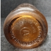 Image 10 : 28 EL VIGOR M.R. MARZORATI PONTIROLI LA PLATA - ROSALINE ORANGE ACID-ETCHED - SELTZER BOTTLE