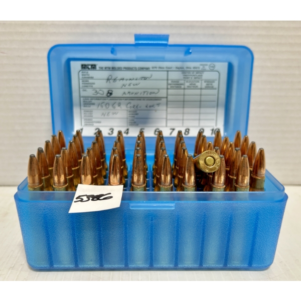 AMMO: 50X REMINGTON .308 WIN 150 GR. 