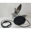 Image 6 : JUMBO JET TIN MOTIF LAMP 