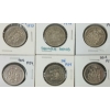 Image 2 : LOT OF 19 - 1973-1997 CDN 50 CENT COINS