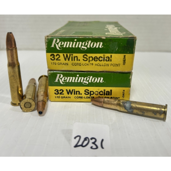 AMMO: 28X REMINGTON .32 WIN SPL - 170 GR HP